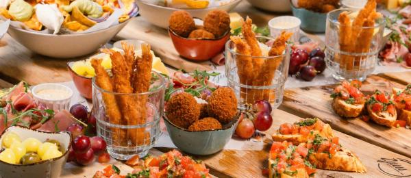 All-in "walking borrel"